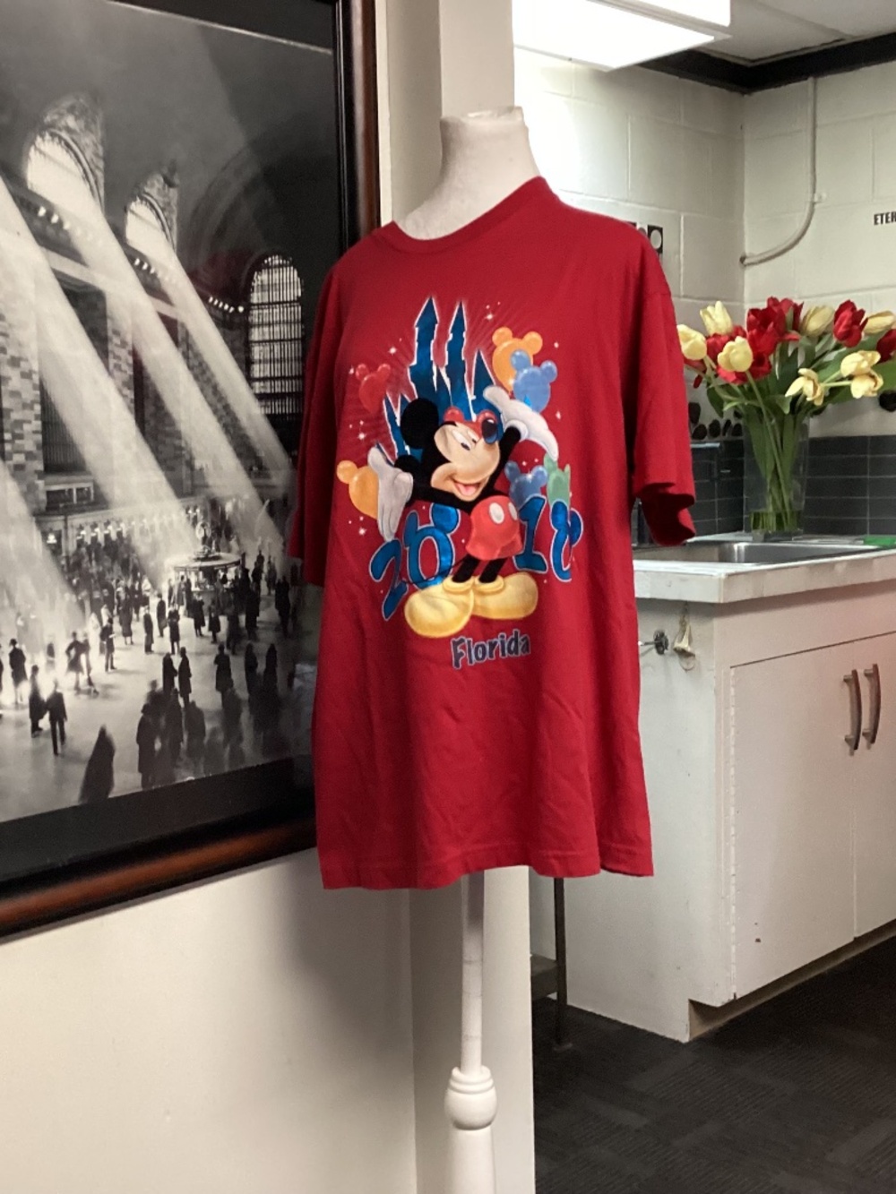 Mickey Mouse 2011 tee unisex. Colorful unisex. ❤️❤️❤️❤️❤️
